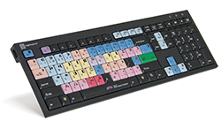Logickeyboard Avid Media Composer Black Keyboard